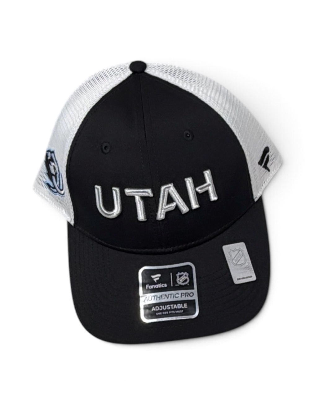 Utah Mammoth Logo Mesh Back Adjustable Hat Cap